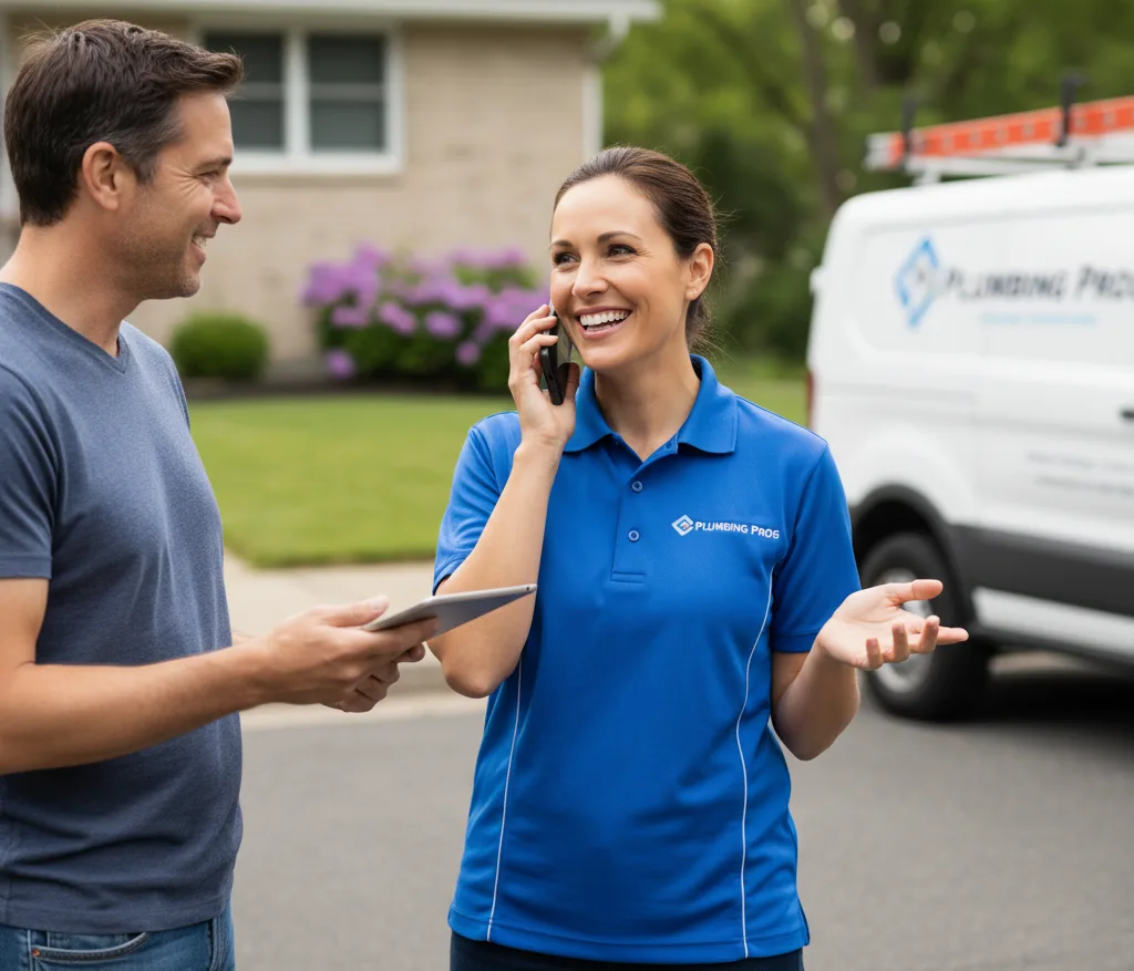 Grant Plumbing customer support in Champion